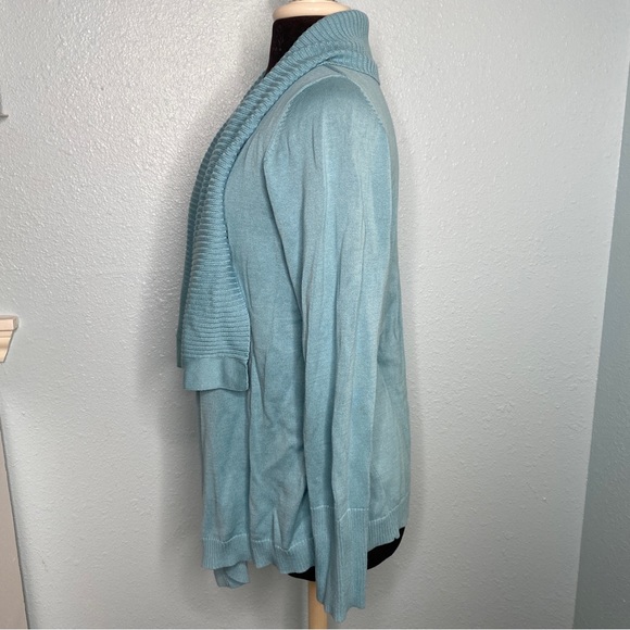 Coldwater Creek Open Front Cardigan - Picture 2 of 8